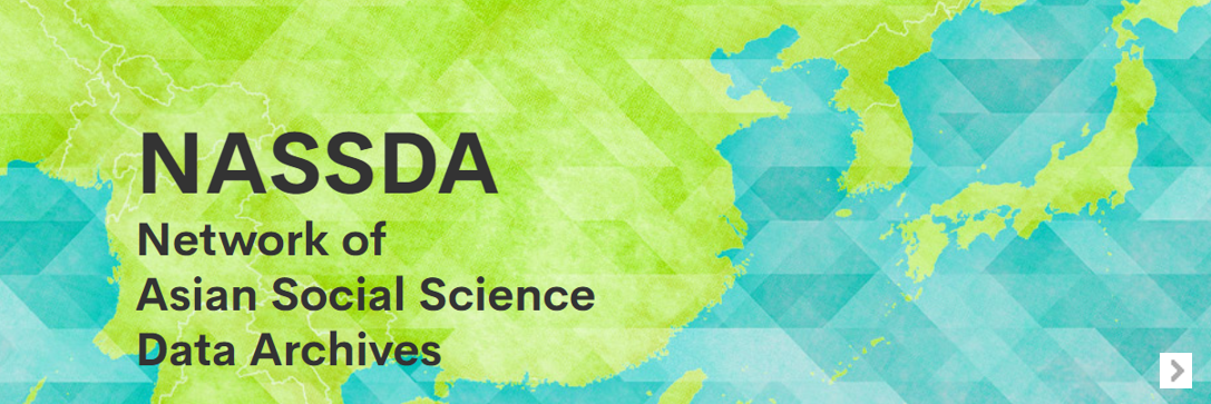NASSDA Banner - Network of Asian Social Science Data Archives